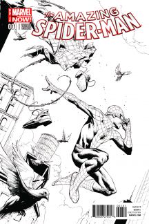 The Amazing Spider Man 2014 1 Opena Sketch Variant Comic Issues