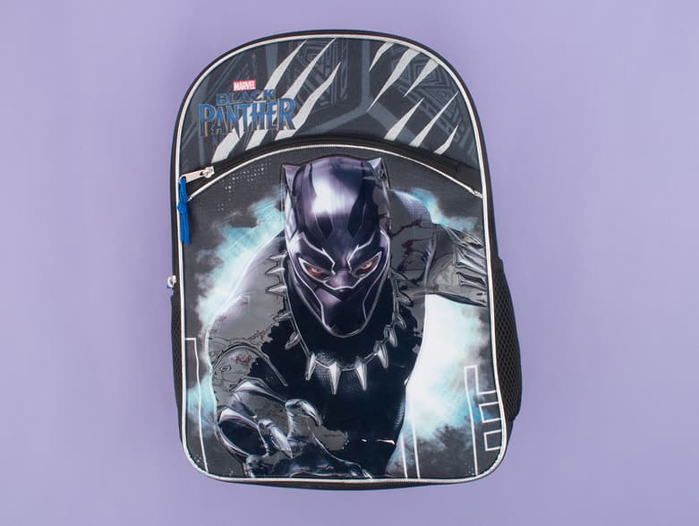 Black panther bookbag and hotsell lunch box