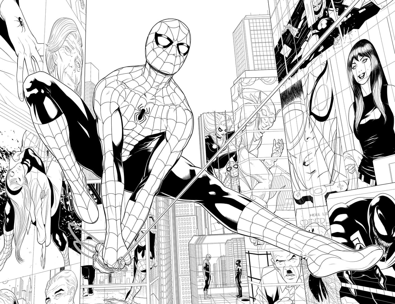 FRIENDLY NEIGHBORHOOD SPIDER-MAN #1 interior by Juann Cabal