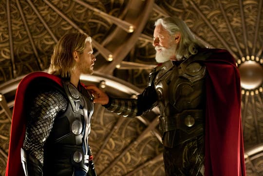 Thor & His Father, Odin