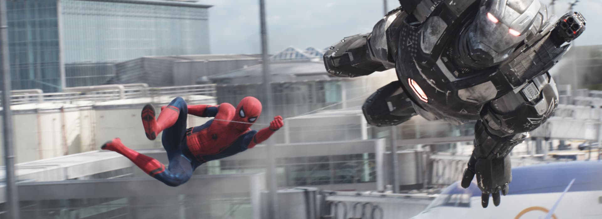 Spider-Man and War Machine
