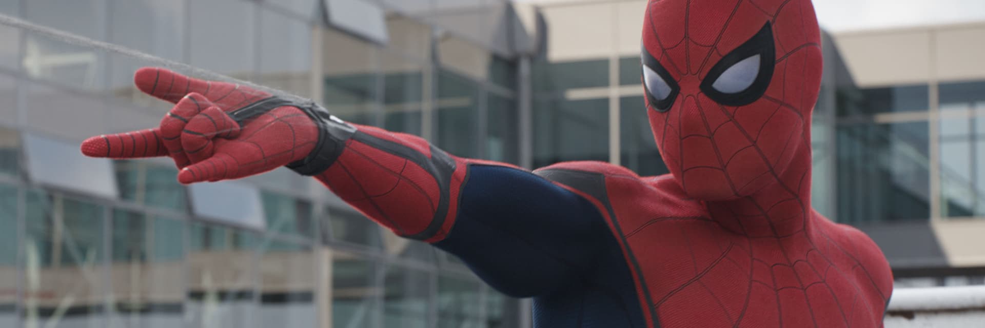 Spider-Man shooting web