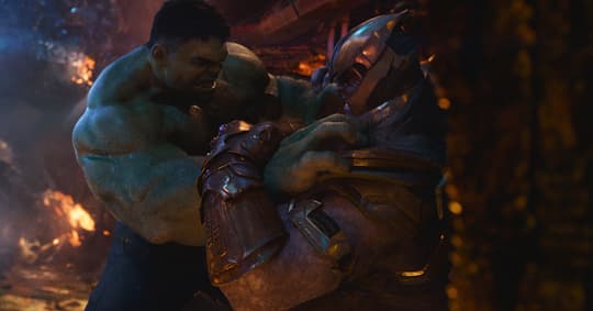 Hulk Battles Thanos