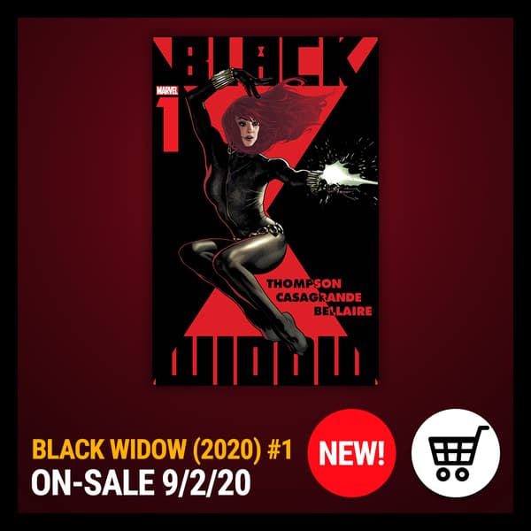 Marvel Insider BLACK WIDOW (2020) #1 On Sale September 2, 2020