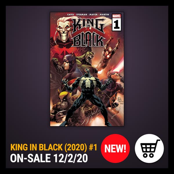 Marvel Insider GET THE COMIC OF THE WEEK KING IN BLACK (2020) #1