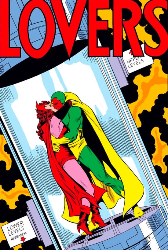 Scarlet Witch and Vision