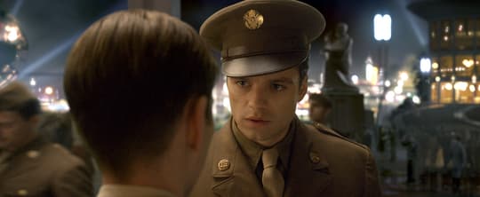 Bucky Barnes enlisting in World War II