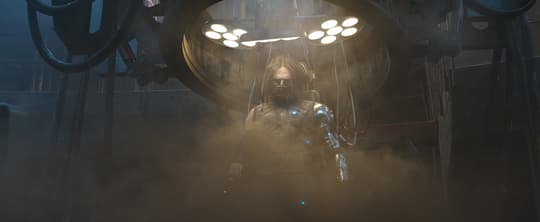 Winter Soldier (Bucky Barnes) coming out of cryogenic freeze