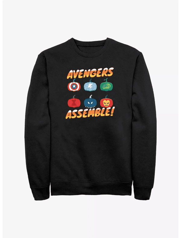 Marvel Avenger Pumpkins Assemble Sweatshirt