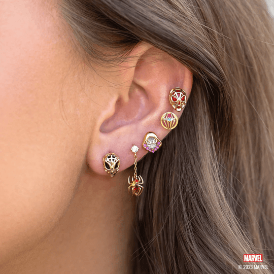 Marvel Girls Crew Ghost-Spider Stud Earrings