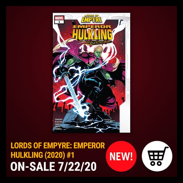 Marvel Insider LORDS OF EMPYRE: EMPEROR HULKLING (2020) #1
