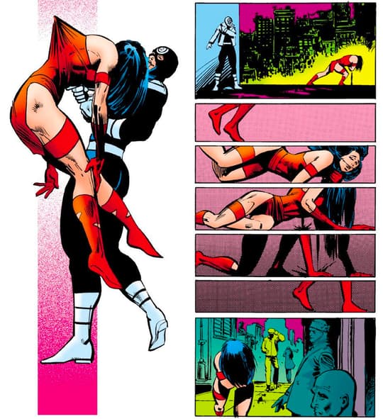 Bullseye murders Elektra.