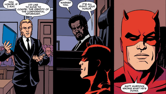 Daredevil takes the stand