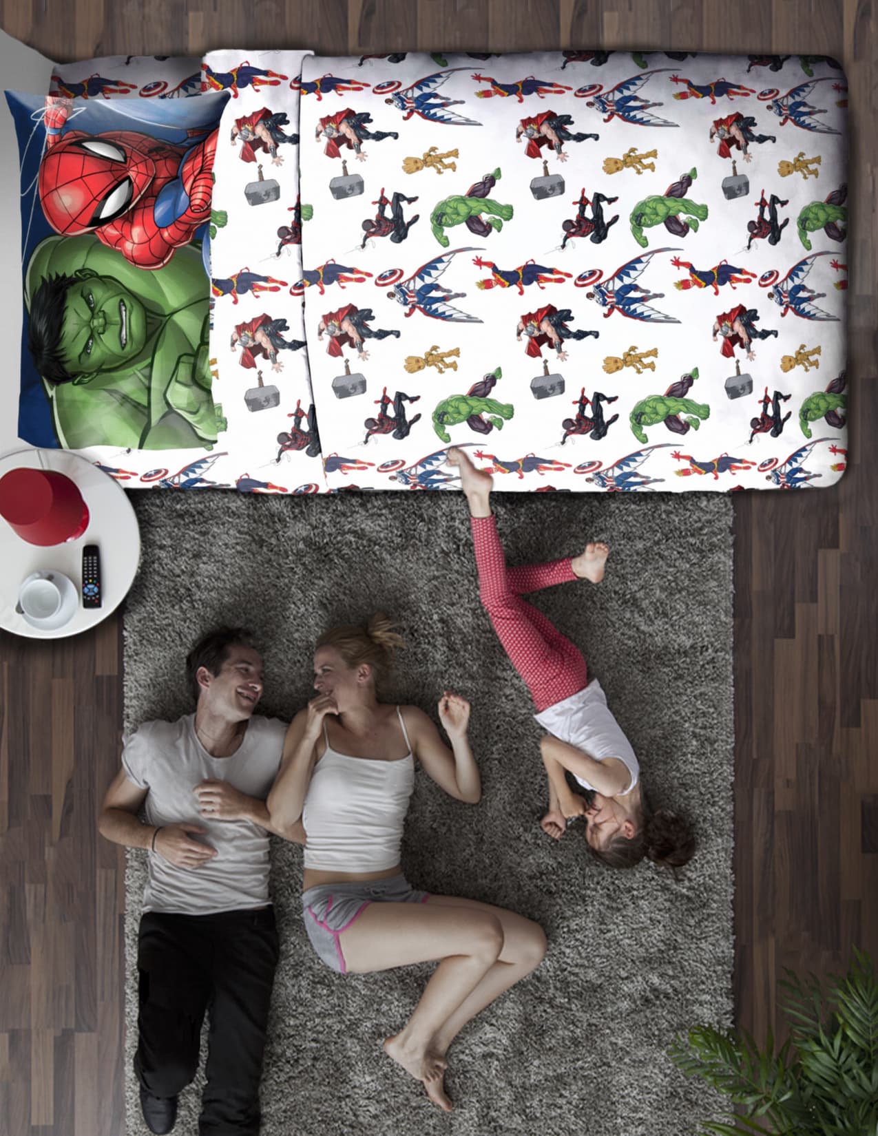 Shop it <a href=https://www.walmart.com/ip/Avengers-Kids-4-Piece-Full-Sheet-Set-Microfiber-White-Marvel/2749807454?athbdg=L1600>here</a>