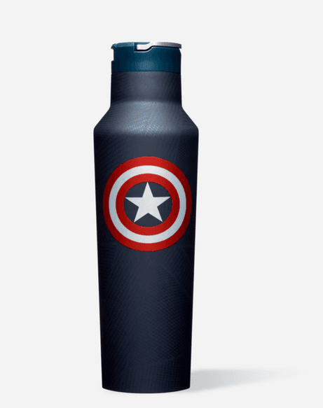 Shop it <a href=https://corkcicle.com/products/marvel-sport-canteen?variant=39731217170520>here</a>