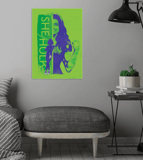 She-Hulk Displate / shop it <a href=    https://displate.com/displate/5624392?pe=Tv,comics&ctrc=US&gclid=CjwKCAjw4c-ZBhAEEiwAZ105RcCzBbQlWp88HMAGUh9_mAysD8yFAkPBrqrJgVCyWLechVjO-9n8axoCusUQAvD_BwE>here</a>