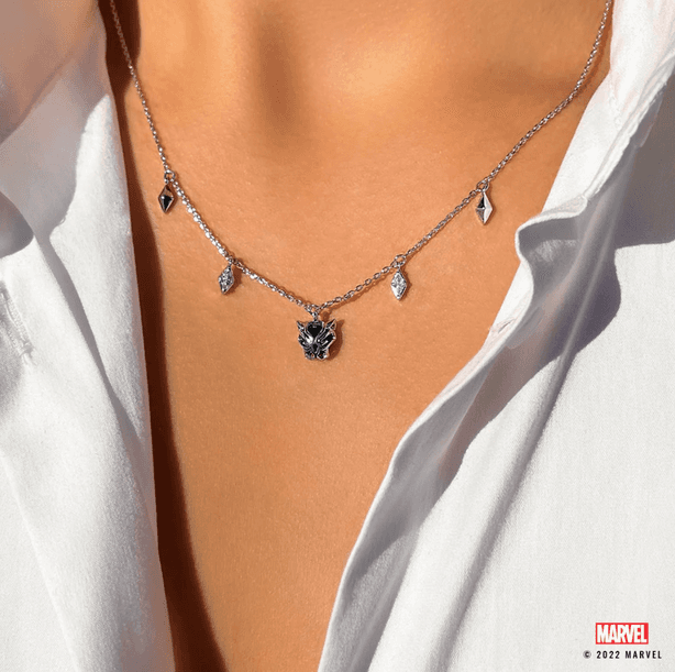 Girls Crew Marvel's Black Panther Necklace