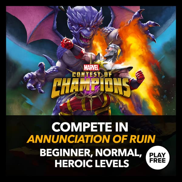 Marvel Insider Marvel Contest of Champions: Annunciation of Ruin