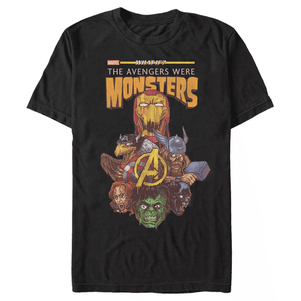 Men's Marvel Halloween What If The Avengers Were Monsters T-Shirt