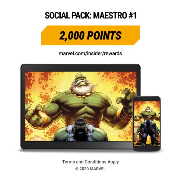 Marvel Insider Social Pack MAESTRO #1