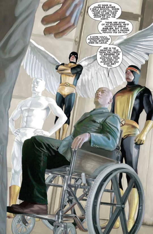 X-Men, Charles Xavier origin