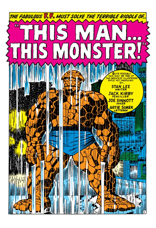 This Man, This Monster - THE THING