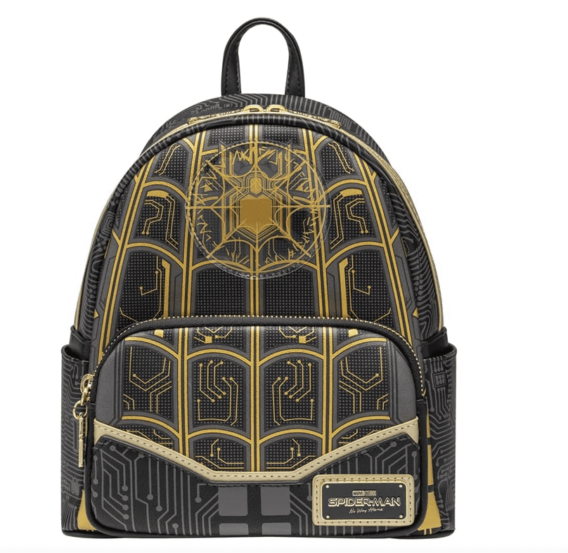 Shop it <a href=https://www.amazon.com/Loungefly-Spiderman-Backpack-Multicolor-MVBK0195/dp/B09PYX4V1Q>here</a>