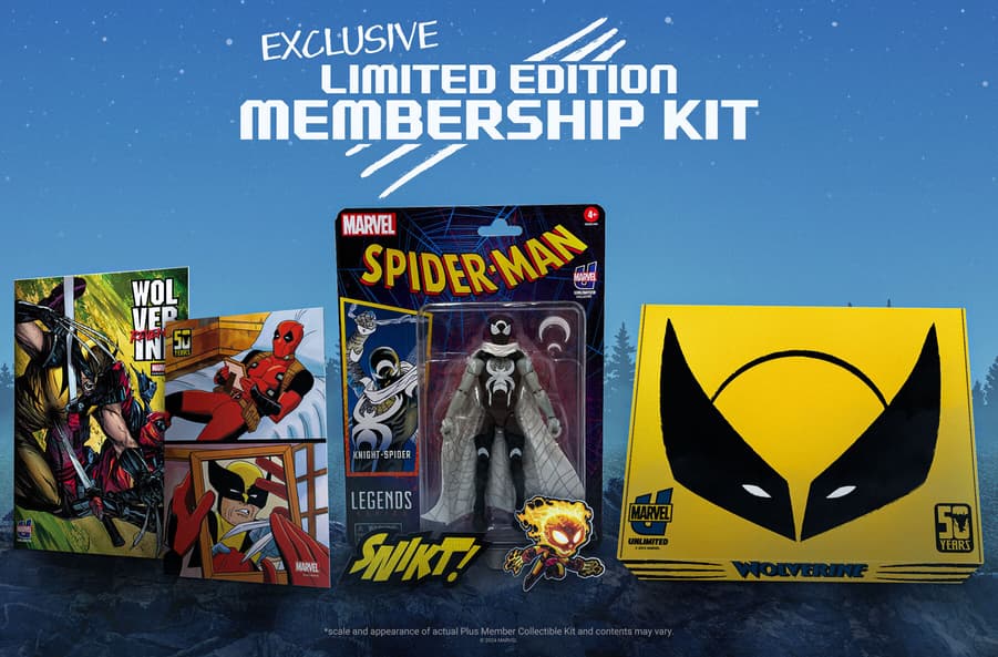 2024 Marvel Unlimited Plus Member Kit