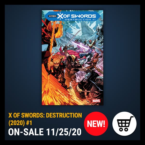 Marvel Insider GET THE COMIC OF THE WEEK X of Swords: Destruction (2020) #1