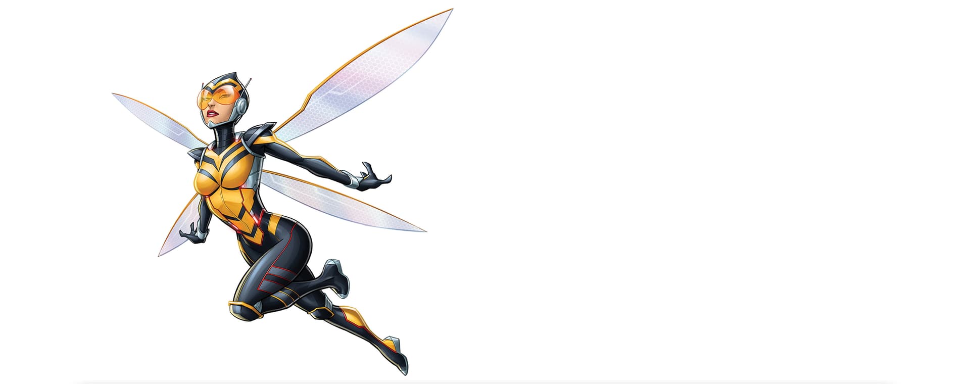 Wasp (Janet van Dyne) Character Cutout Background Image Full