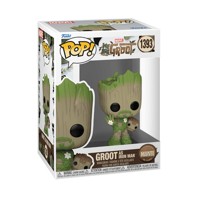 Marvel's 85th Anniversary We Are Groot Funko Pop! Groot as Iron Man