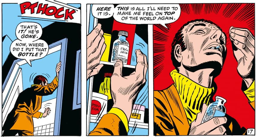 Harry and his drug addiction: a very mature story. The Amazing Spider-Man vol. 1 #97