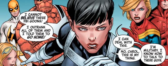 Maria Hill Takes Charge