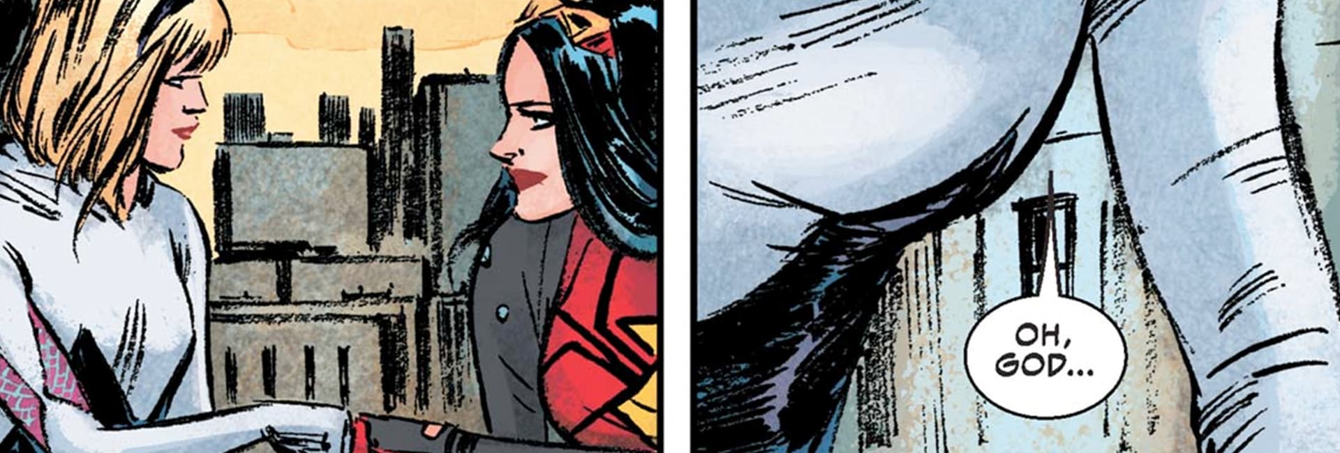 Gwen Stacy and Jessica Drew, Both as Spider-Woman