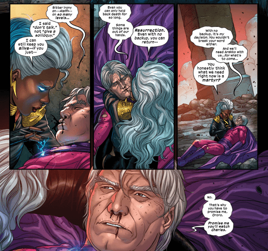 Magneto's dying wish