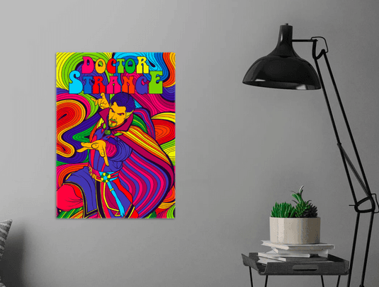 Doctor Strange in Color Displate / shop it <a href=https://displate.com/displate/5414510>here</a>