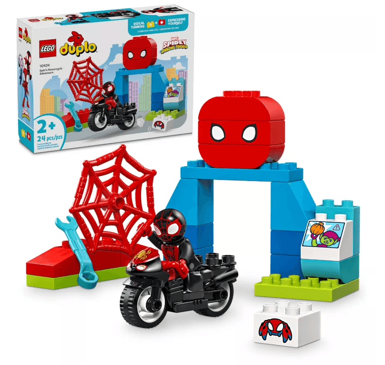 Spin’s Motorcycle Adventure Duplo Set