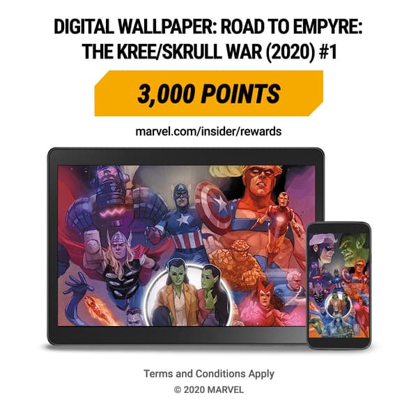 Marvel Insider ROAD TO EMPYRE: THE KREE/SKRULL WAR (2020) #1 Digital Wallpaper
