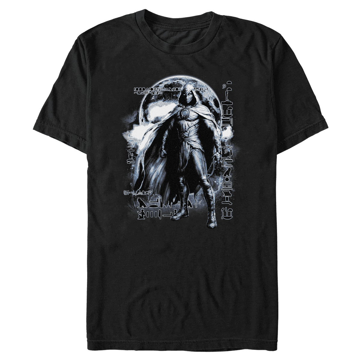 Moon Knight Dark Pose T-Shirt / shop it <a href=https://www.hottopic.com/product/marvel-moon-knight-dark-pose-t-shirt/18749543.html>here</a>