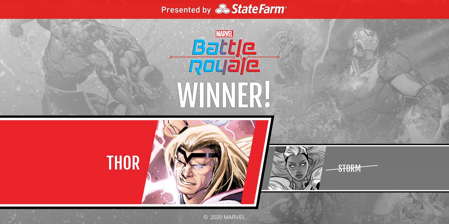 Marvel Battle Royale 2020 Winner Thor Round 1 Match 8