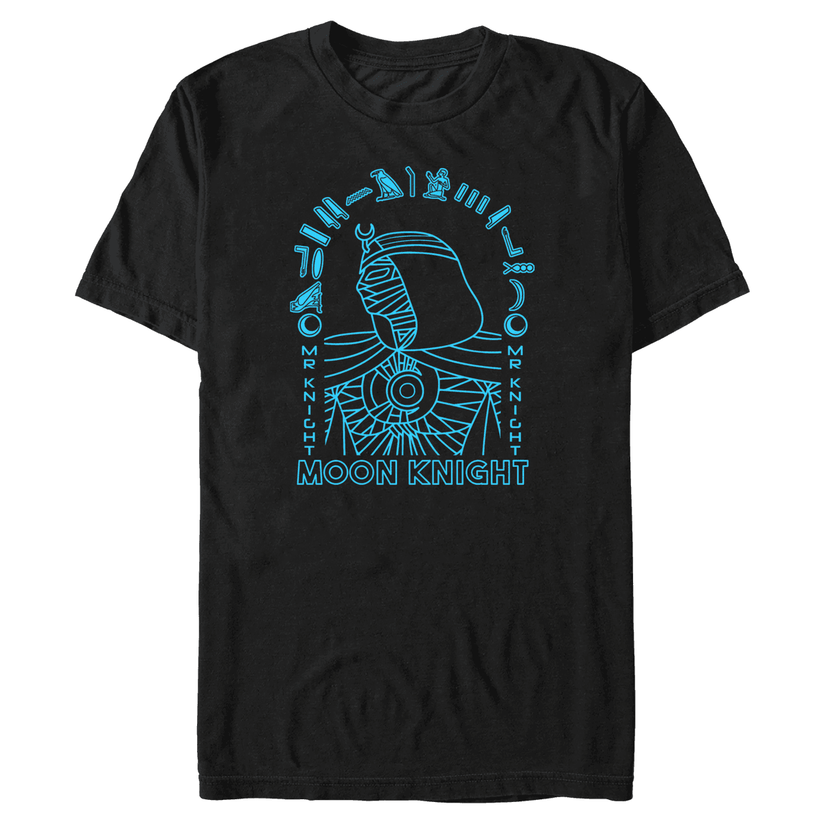 Moon Knight Neon Line Art t-shirt / shop it <a href=https://www.hottopic.com/product/marvel-moon-knight-neon-line-art-t-shirt/18749633.html>here</a>