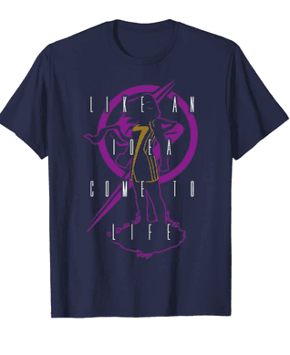 Ms. Marvel idea silhouette t-shirt / shop it <a href=https://www.amazon.com/Marvel-Like-Idea-Silhouette-T-Shirt/dp/B09YWDB2JY?ref_=ast_sto_dp&th=1&psc=1>here</a>