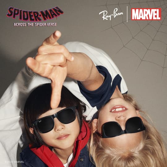 Ray-Ban Across the Spider-Verse Kids Collection