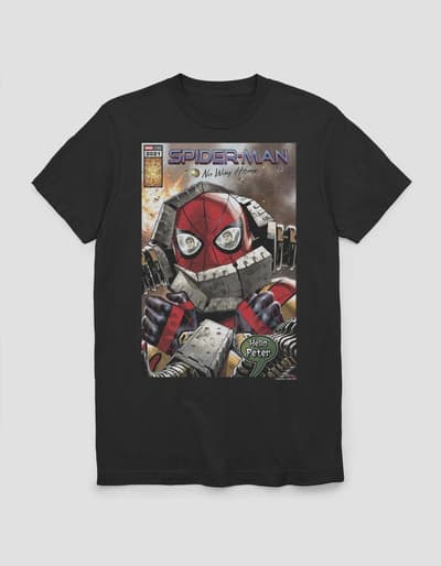 Spider-Man Hello Peter Comic Cover Unisex Tee