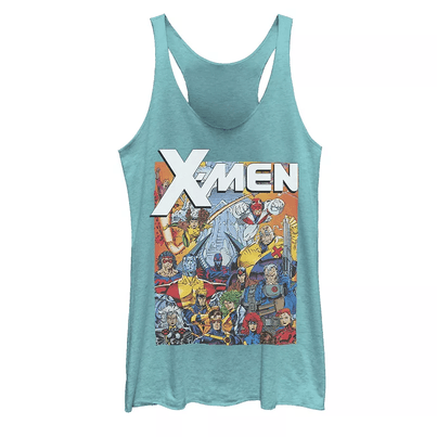 Juniors' Marvel X-Men Classic Vintage Team Nineties Tank Top