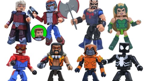Image for Marvel Animated Minimates Series 9 Revealed, Including Symbiote Spider-Man, Star-Lord and More