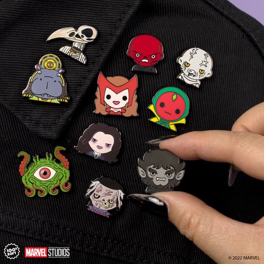 100% soft Pins