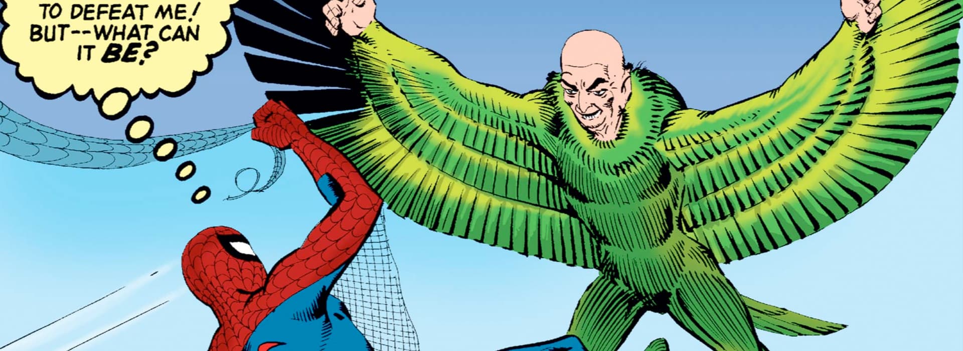 Vulture (Adrian Toomes) In Comics Full Report Page Divider