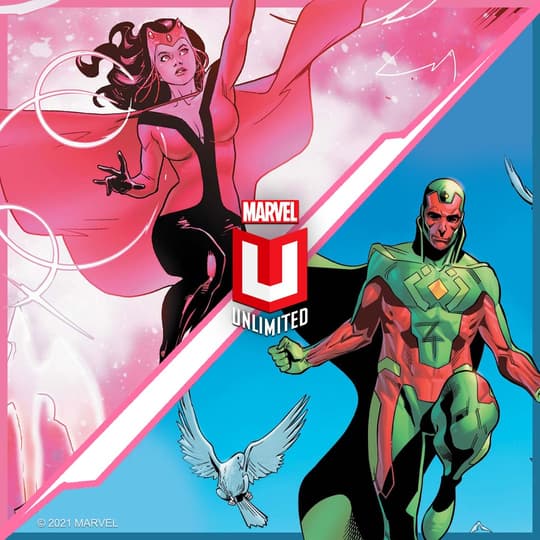 Scarlet Witch and Vision