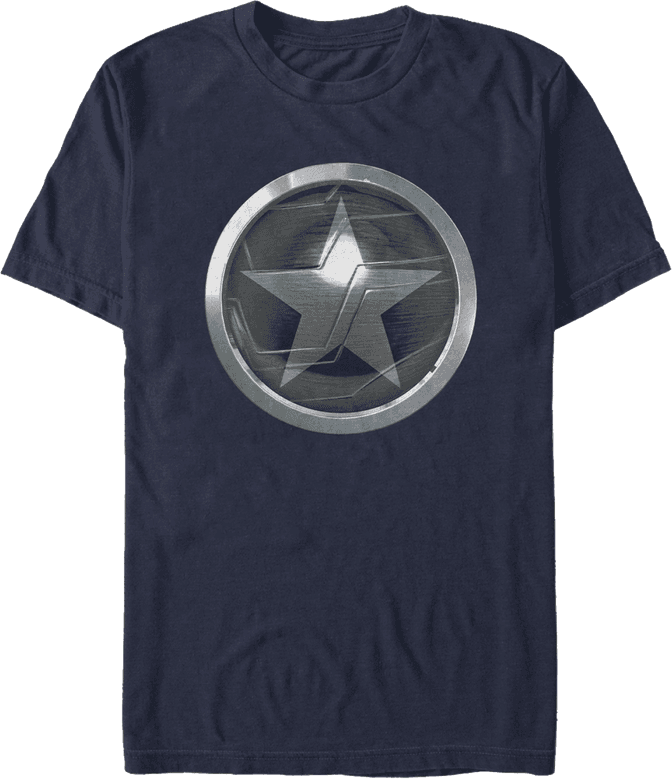 <a href=https://www.hottopic.com/product/marvel-the-falcon-and-the-winter-soldier-logo-girls-t-shirt/15221995.html>The Winter Soldier Logo T-Shirt</a> / Hot Topic